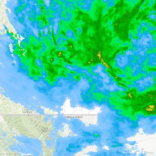 Radar near Lethbridge at now — 8:54 pm MDT, Mon Sep 7
