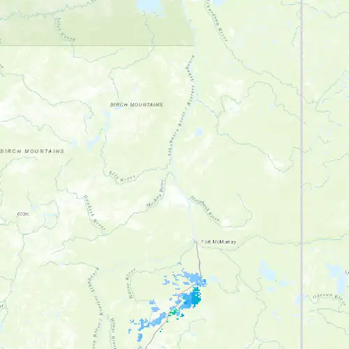 Radar near Mildred Lake at now — 9:00 pm MDT, Mon Sep 7