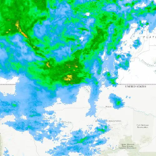 Radar near Onefour at now — 8:54 pm MDT, Mon Sep 7