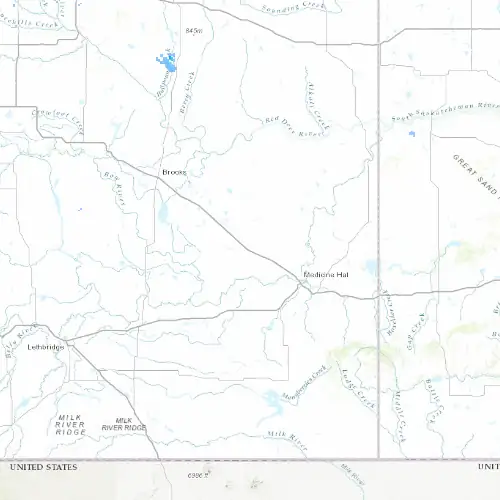 Radar near Suffield at now — 12:00 am MDT, Sat Jul 11