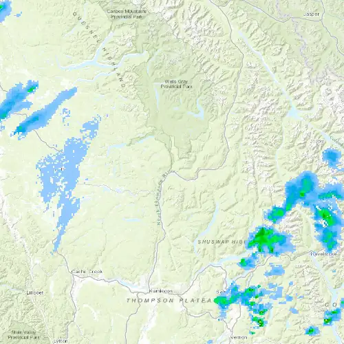 Radar near Clearwater at now — 9:48 pm PDT, Fri Jul 10