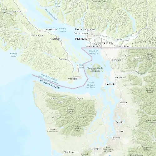 Radar near Esquimalt at now — 8:00 pm PDT, Mon Sep 7
