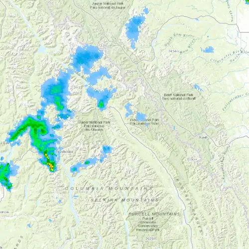 Radar near Golden at now — 12:00 am MDT, Sat Jul 11