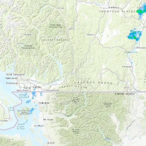 Radar near Hope at now — 9:48 pm PDT, Fri Jul 10