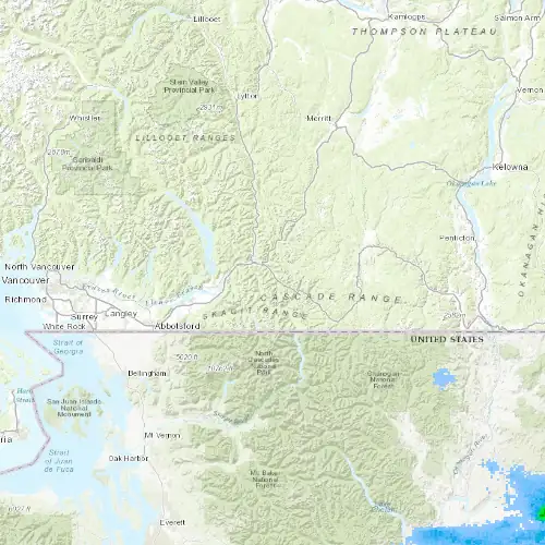 Radar near Hope Slide at now — 8:00 pm PDT, Mon Sep 7