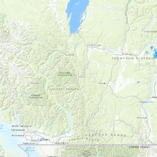 Radar near Lytton at now — 11:00 pm PDT, Fri Jul 10
