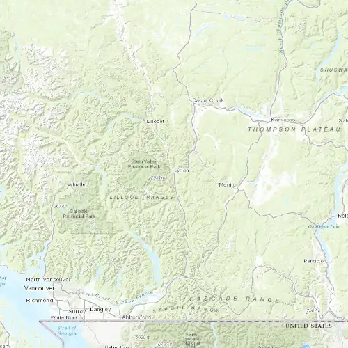 Radar near Lytton at now — 8:00 pm PDT, Mon Sep 7