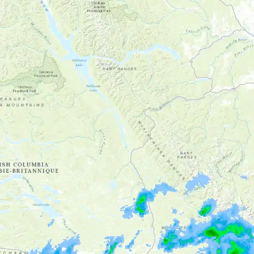 Radar near Mackenzie at now — 9:48 pm PDT, Fri Jul 10
