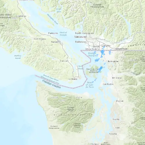 Radar near Malahat at now — 9:48 pm PDT, Fri Jul 10