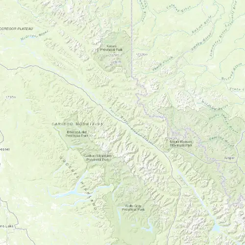 Radar near McBride at now — 7:54 pm PDT, Mon Sep 7