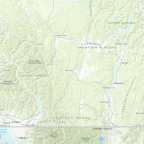 Radar near Merritt at now — 8:00 pm PDT, Mon Sep 7