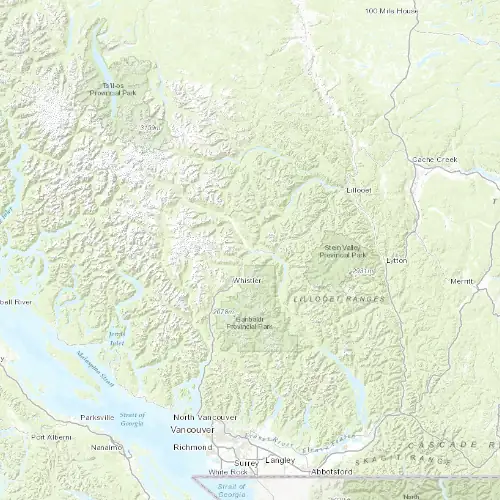 Radar near Pemberton at now — 7:54 pm PDT, Mon Sep 7