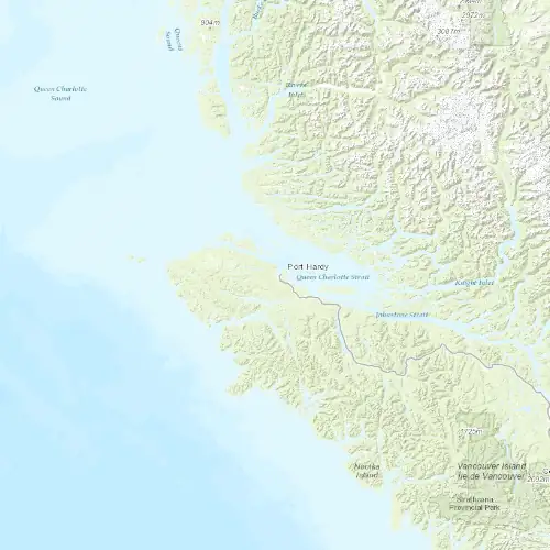 Radar near Port Hardy at now — 8:00 pm PDT, Mon Sep 7