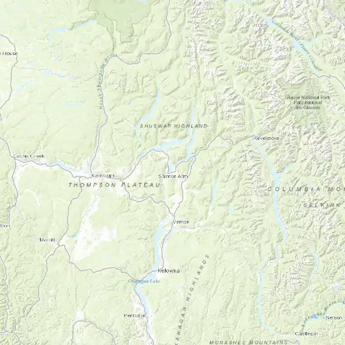 Radar near Salmon Arm at now — 8:00 pm PDT, Mon Sep 7