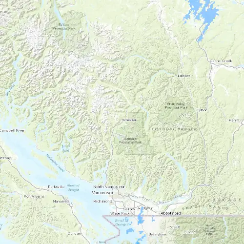 Radar near Whistler at now — 9:54 pm PDT, Fri Jul 10