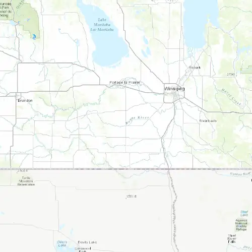 Radar near Carman at now — 11:48 pm CDT, Fri Jul 10