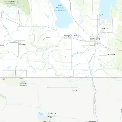 Radar near Deerwood at now — 12:00 am CDT, Sat Jul 11