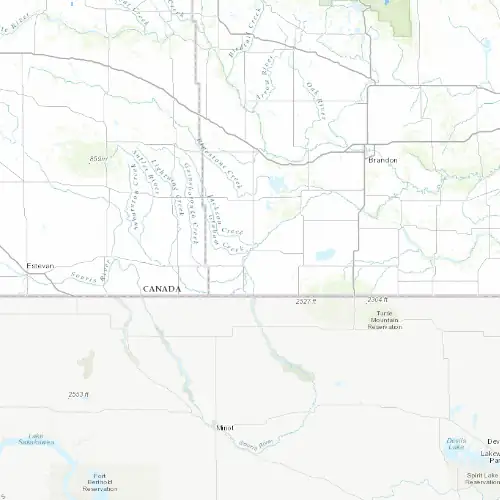 Radar near Melita at now — 12:00 am CDT, Sat Jul 11
