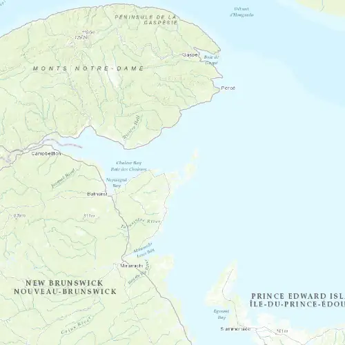 Radar near Bas-Caraquet at now — 2:00 am ADT, Sat Jul 11