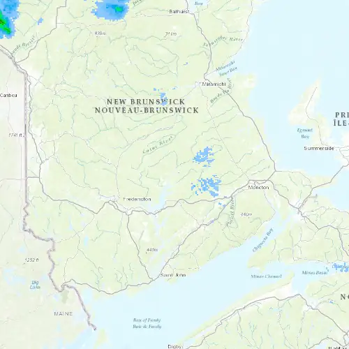 Radar near Chipman at now — 11:54 pm ADT, Mon Sep 7