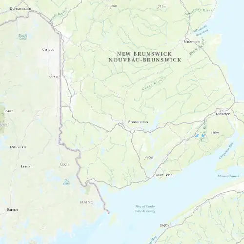 Radar near Fredericton at now — 3:00 am ADT, Sat Jul 11