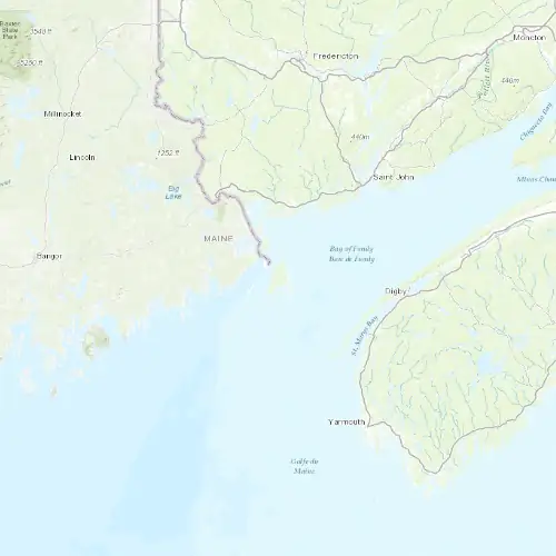 Radar near Grand Manan at now — 2:00 am ADT, Sat Jul 11