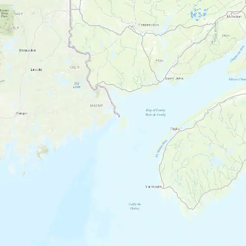 Radar near Grand Manan at now — 12:06 am ADT, Tue Sep 8
