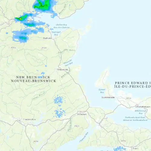 Radar near Kouchibouguac at now — 12:00 am ADT, Tue Sep 8