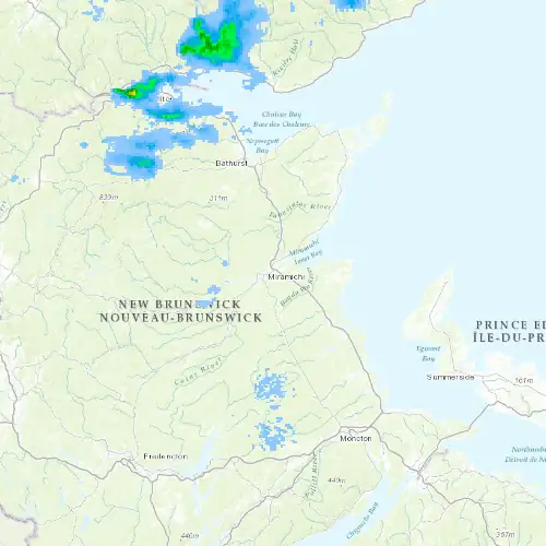 Radar near Miramichi at now — 12:00 am ADT, Tue Sep 8