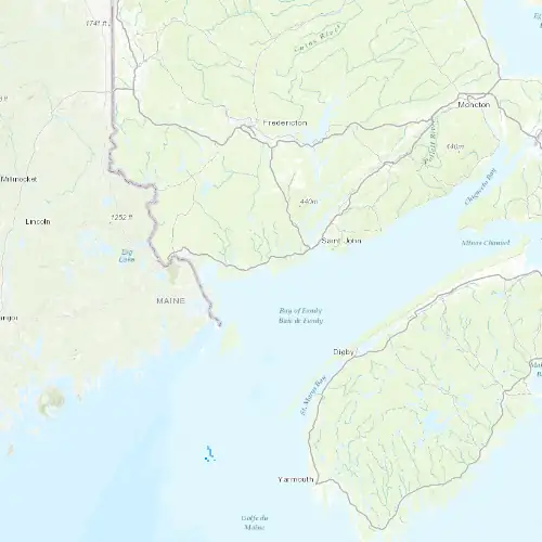 Radar near Point Lepreau at now — 1:54 am ADT, Sat Jul 11
