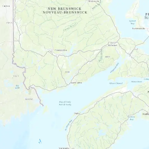 Radar near Quispamsis at now — 1:54 am ADT, Sat Jul 11