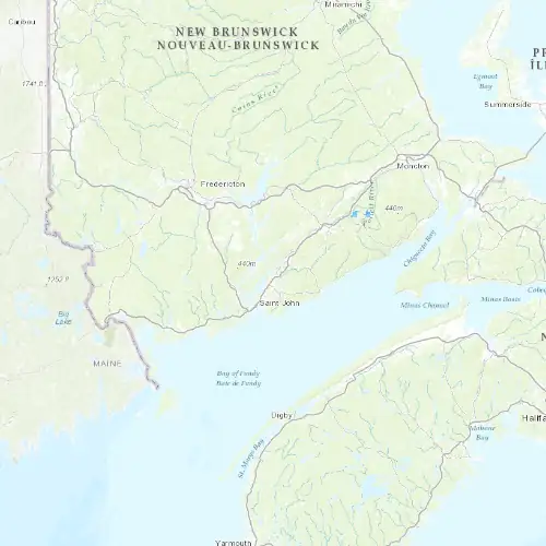 Radar near Quispamsis at now — 3:00 am ADT, Sat Jul 11