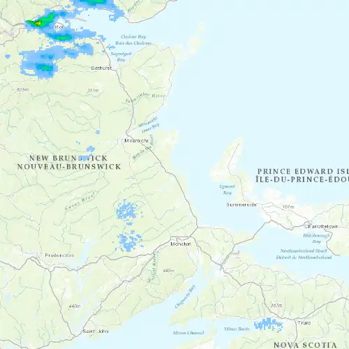 Radar near Richibucto at now — 12:00 am ADT, Tue Sep 8