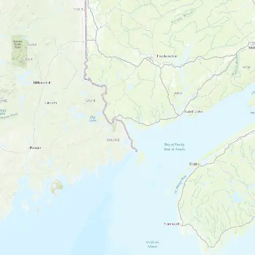 Radar near Saint Andrews at now — 2:00 am ADT, Sat Jul 11