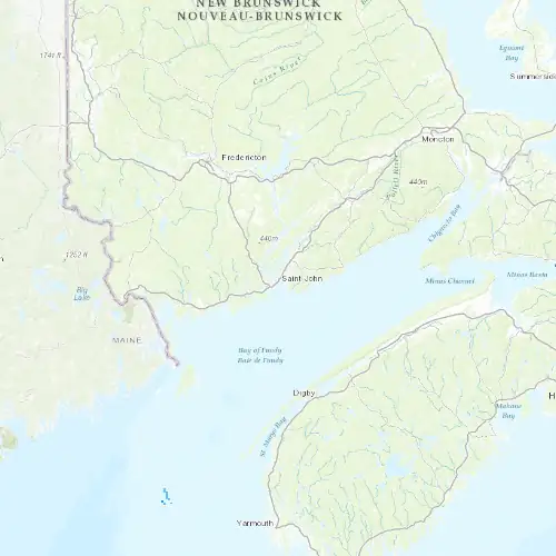 Radar near Saint John at now — 1:54 am ADT, Sat Jul 11
