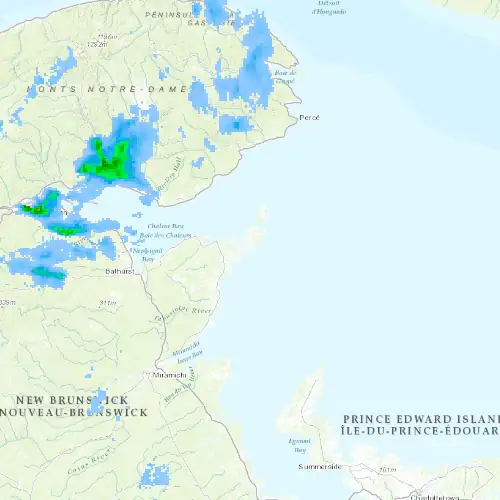 Radar near Tracadie-Sheila at now — 12:06 am ADT, Tue Sep 8