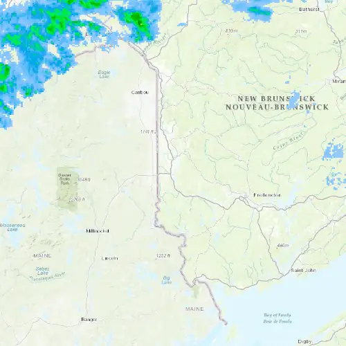 Radar near Woodstock at now — 12:06 am ADT, Tue Sep 8