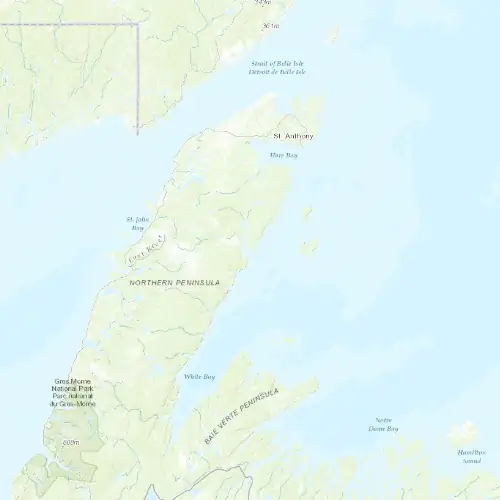 Radar near Englee at now — 2:18 am NDT, Sat Jul 11