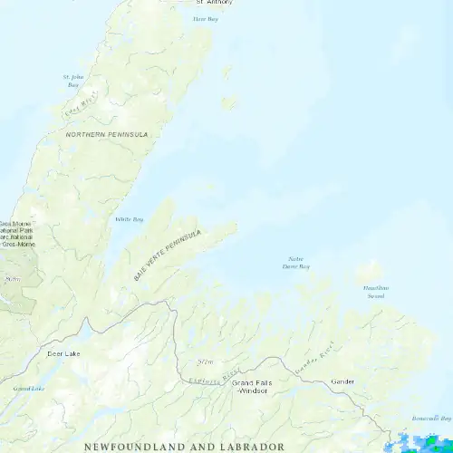 Radar near La Scie at now — 2:30 am NDT, Sat Jul 11