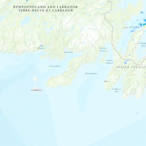 Radar near Marystown at now — 12:30 am NDT, Tue Sep 8