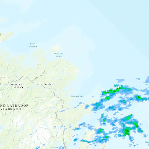 Radar near New-Wes-Valley at now — 3:42 am NDT, Sat Jul 11