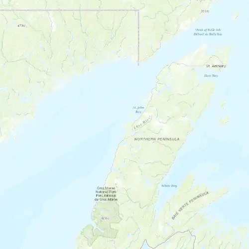 Radar near Port au Choix at now — 2:30 am NDT, Sat Jul 11