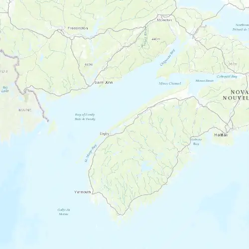 Radar near Annapolis Royal at now — 2:00 am ADT, Sat Jul 11