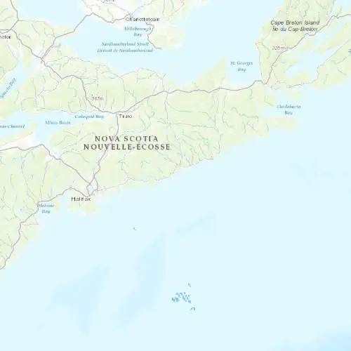 Radar near Beaver Island at now — 2:00 am ADT, Sat Jul 11