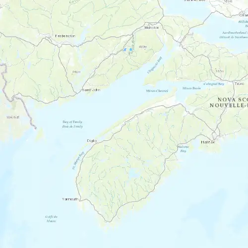 Radar near Bridgetown at now — 3:00 am ADT, Sat Jul 11