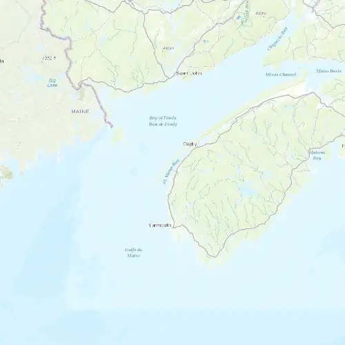 Radar near Brier Island at now — 3:06 am ADT, Sat Jul 11
