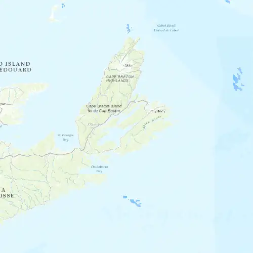Radar near Eskasoni at now — 12:00 am ADT, Tue Sep 8