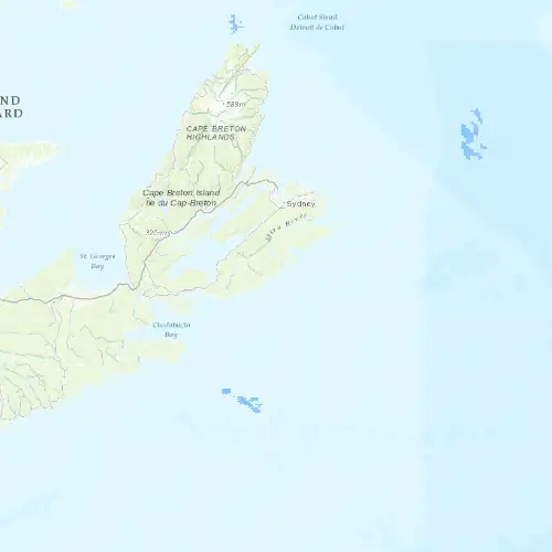 Radar near Fourchu Head at now — 12:00 am ADT, Tue Sep 8