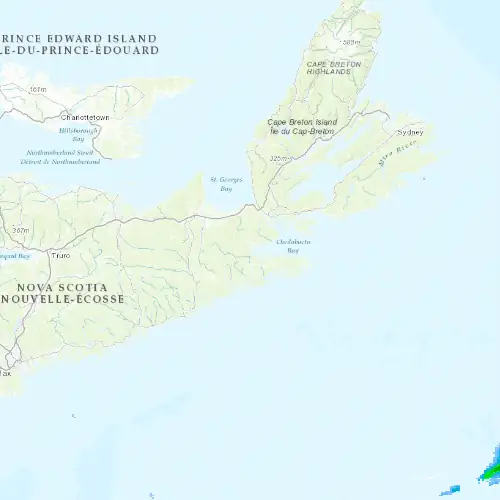 Radar near Guysborough at now — 2:00 am ADT, Sat Jul 11
