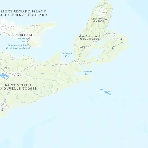 Radar near Guysborough at now — 12:00 am ADT, Tue Sep 8